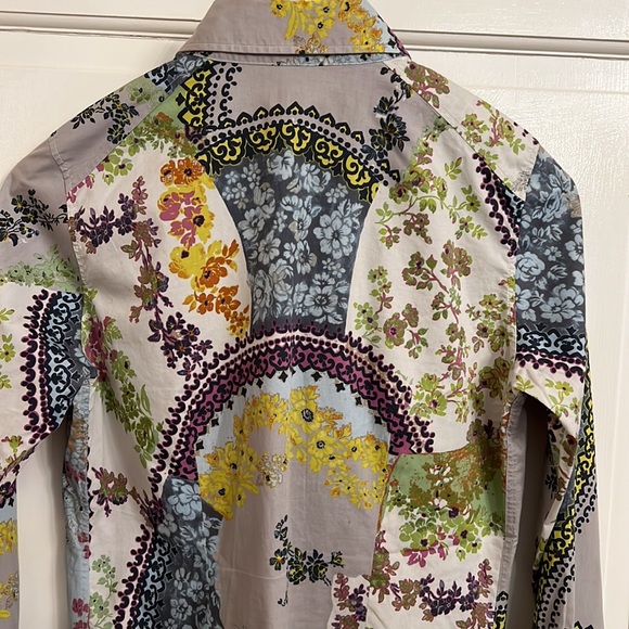 Etro Floral Button Down Shirt size 42 - Picture 4 of 9